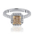 Cognac Diamond Ring