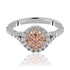 Pink Diamond Engagement Ring