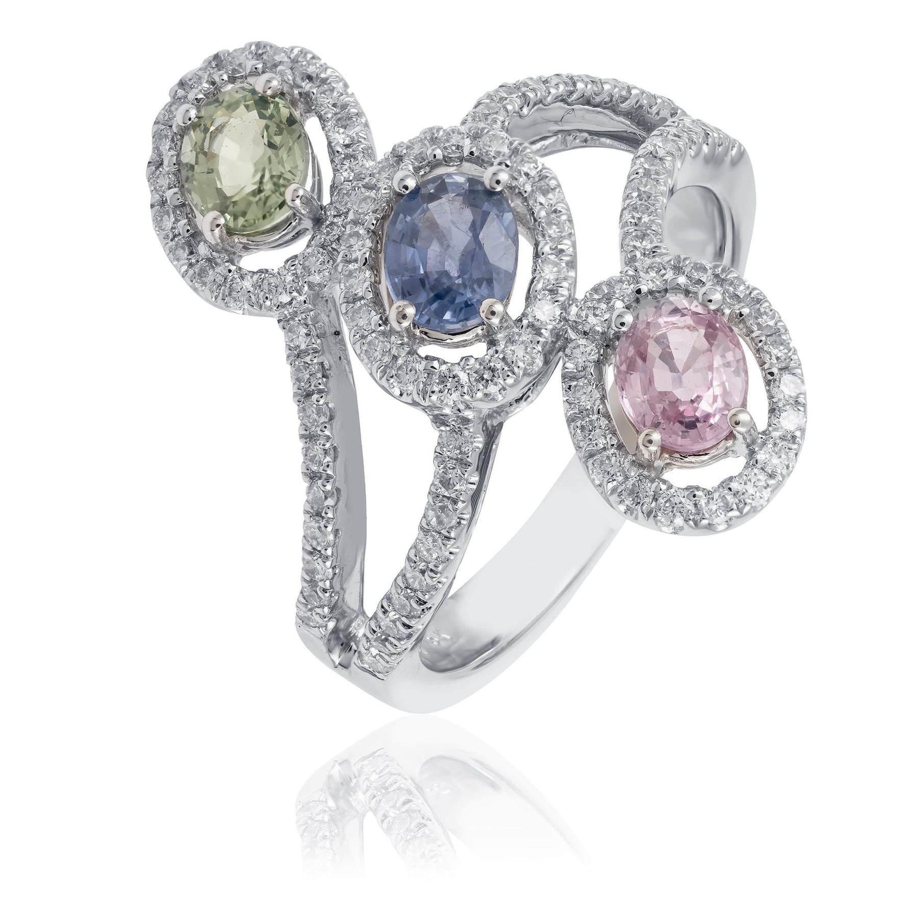 Coloured Gemstone Ring Brisbane