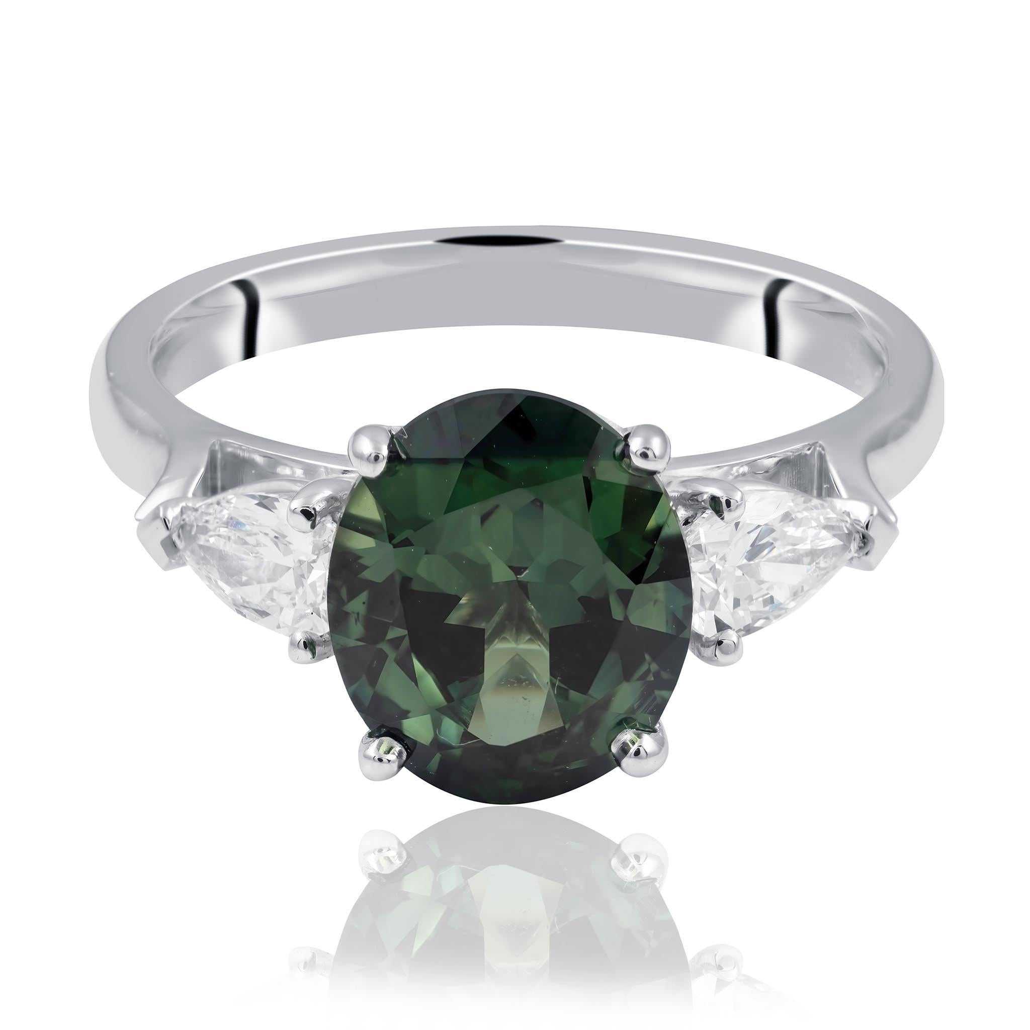 Sapphire Engagement Ring