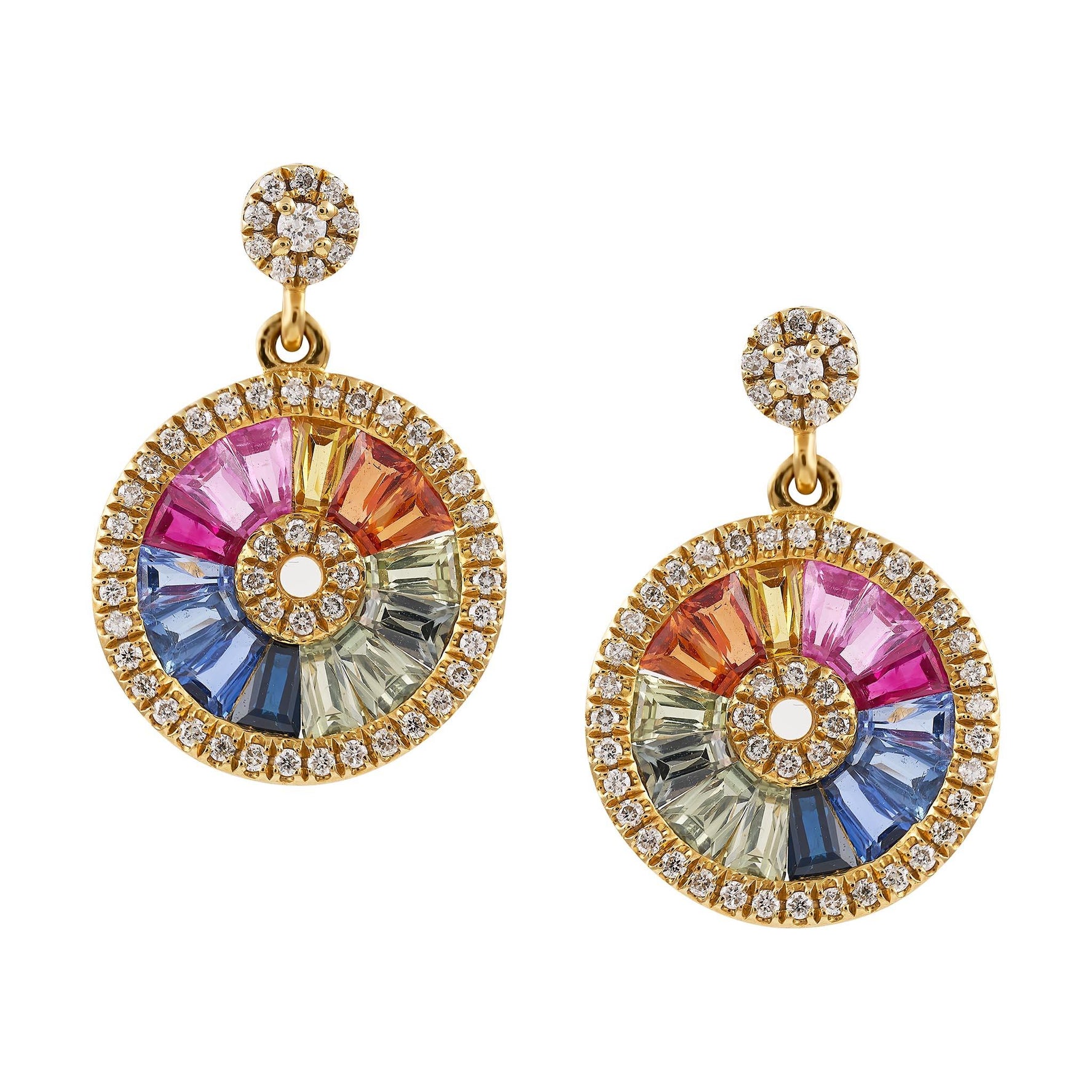 Rainbow Sapphire Drops