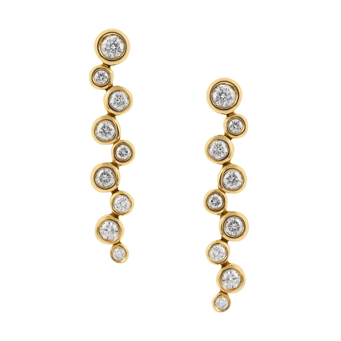 Diamond Drop Earrings
