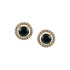 Green Blue Sapphire Earrings