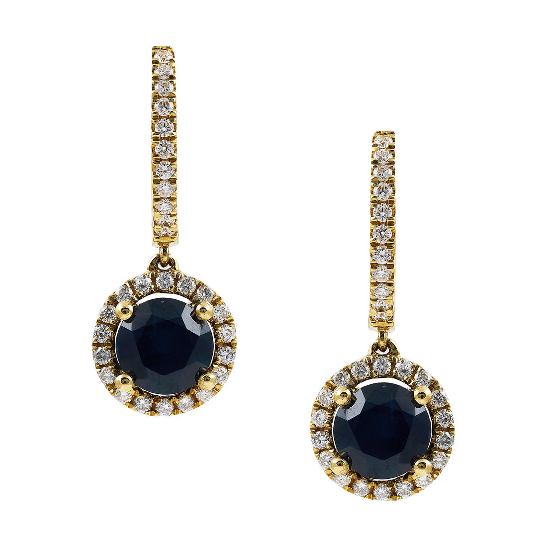 Australian Sapphire Drop Earrings