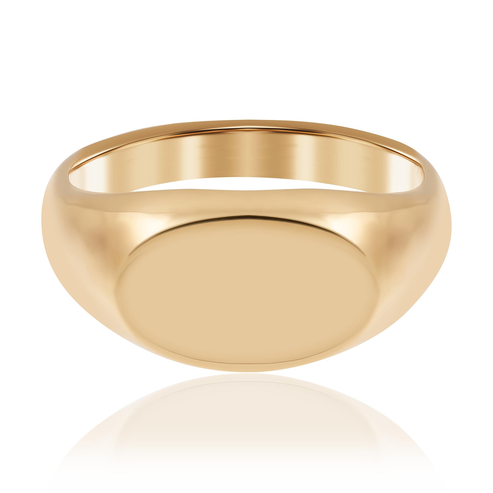 9ct signet ring
