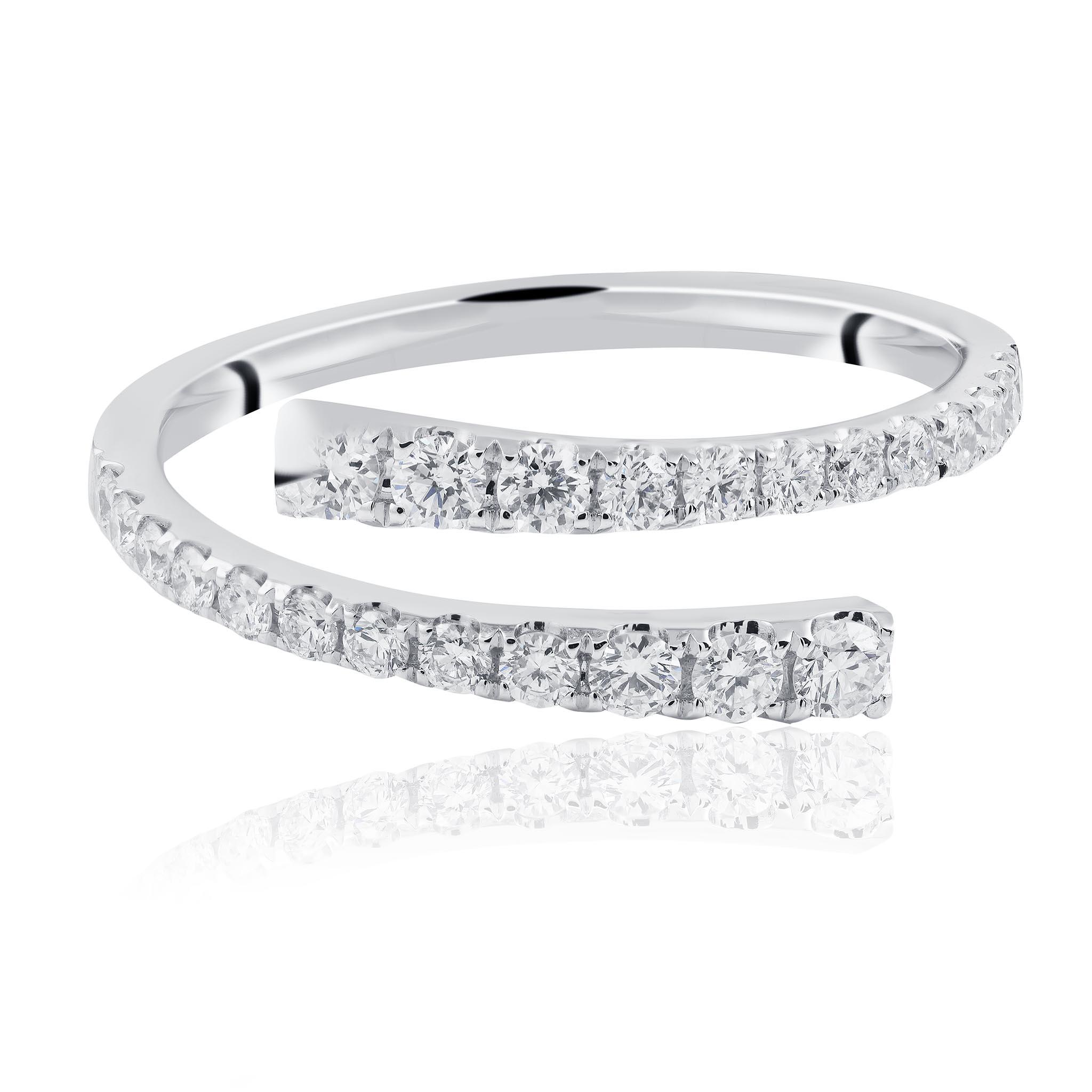 Split Diamond Ring