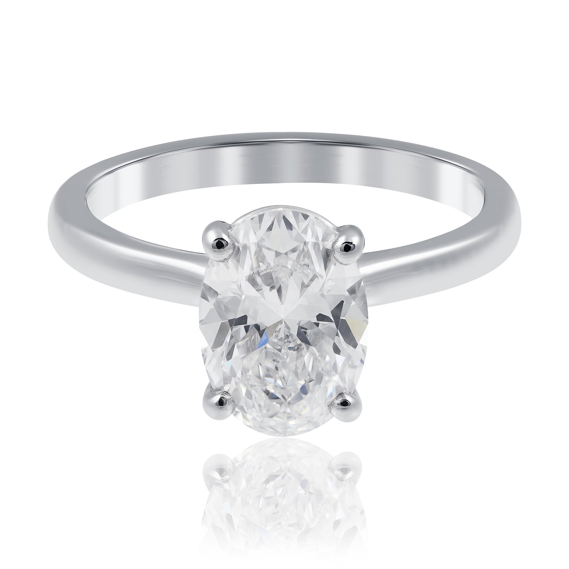 2ct Oval Cut Diamond Engagement Ring Brisbane