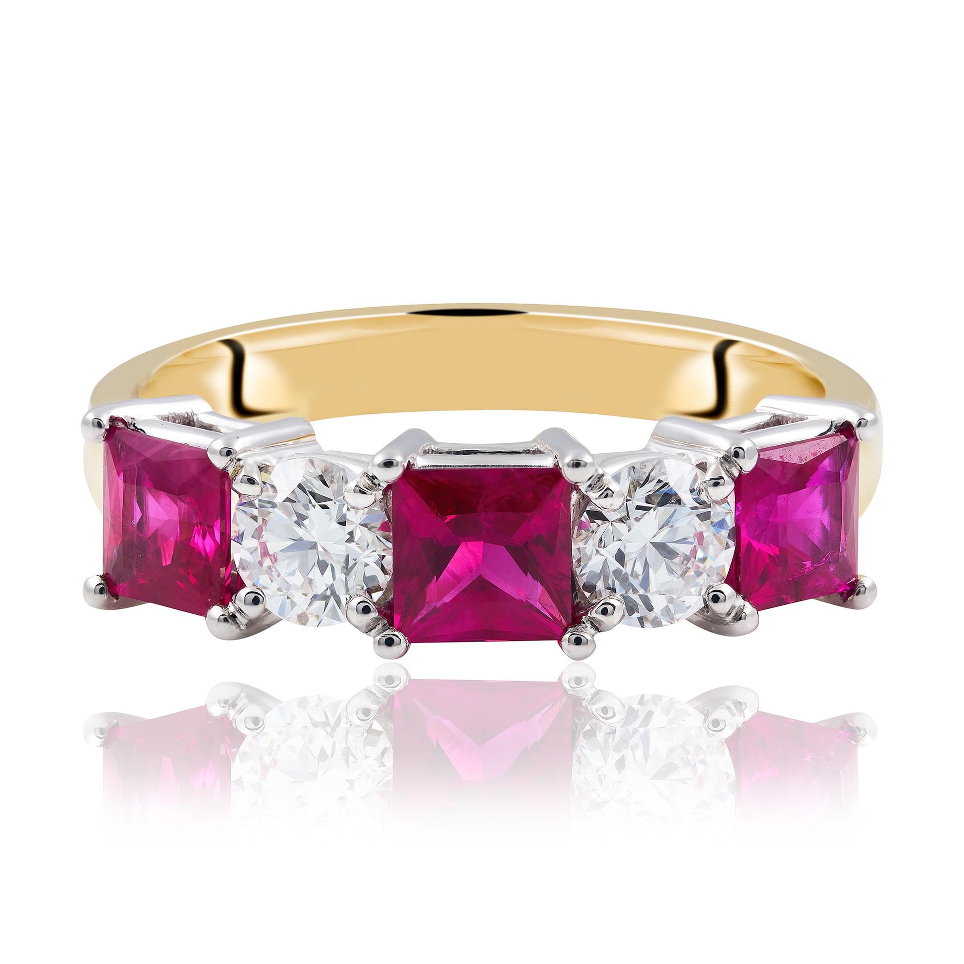 Ruby and Diamond Ring