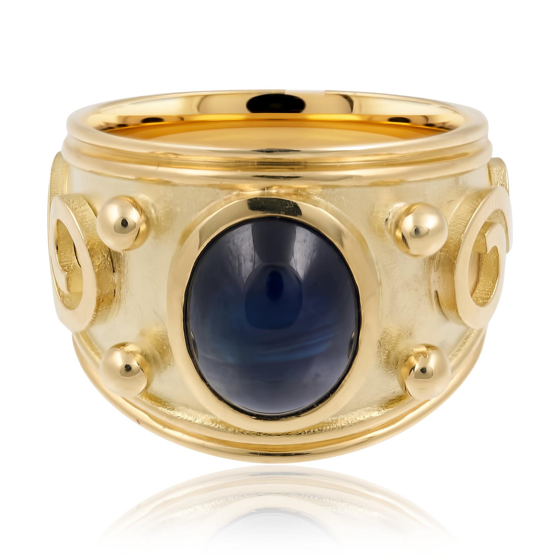 Sapphire Signet Ring