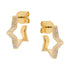 Star Shaped Diamond earrings