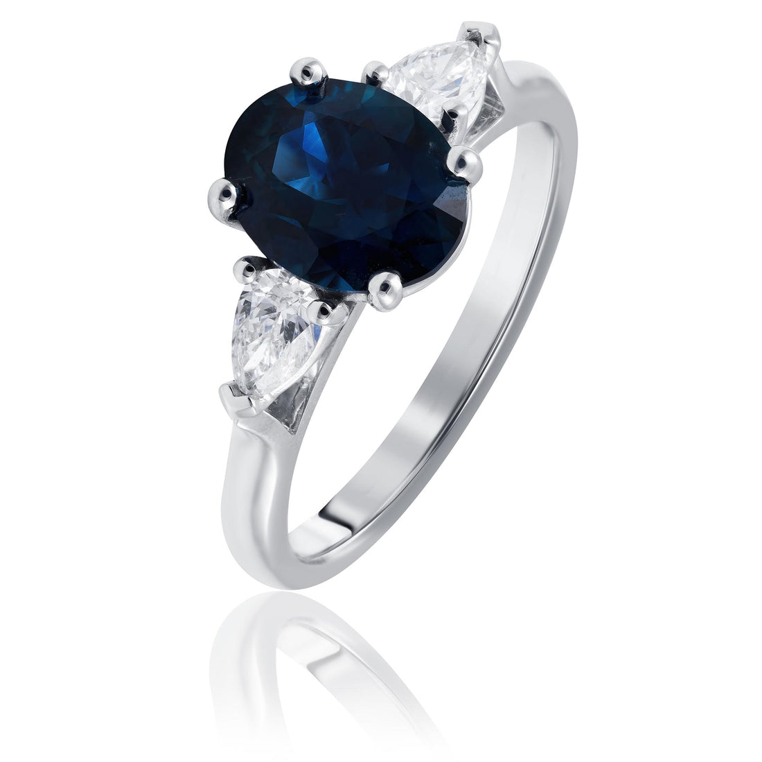 Australian Sapphire Engagement Ring Brisbane