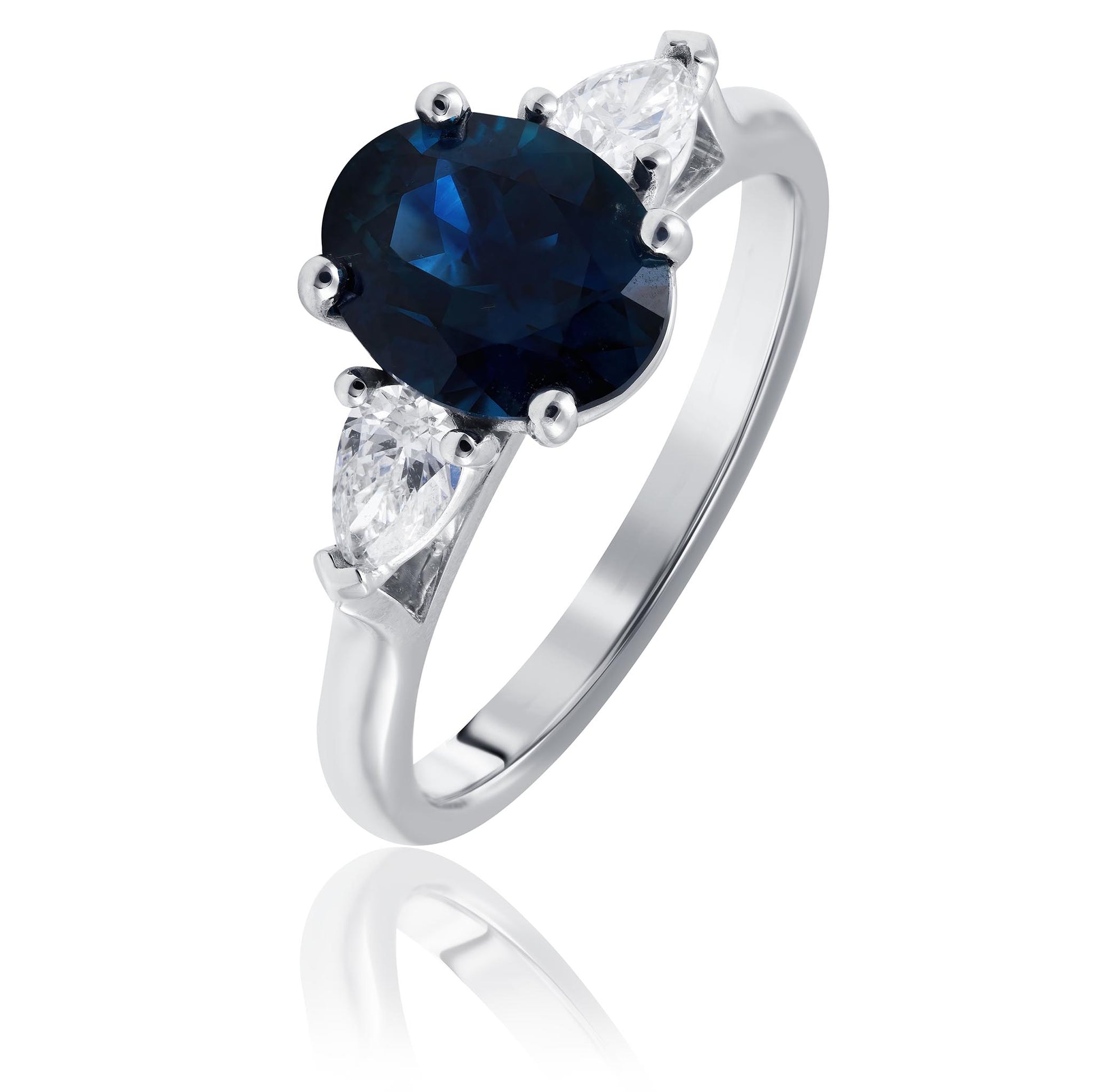 Australian Sapphire Engagement Ring Brisbane