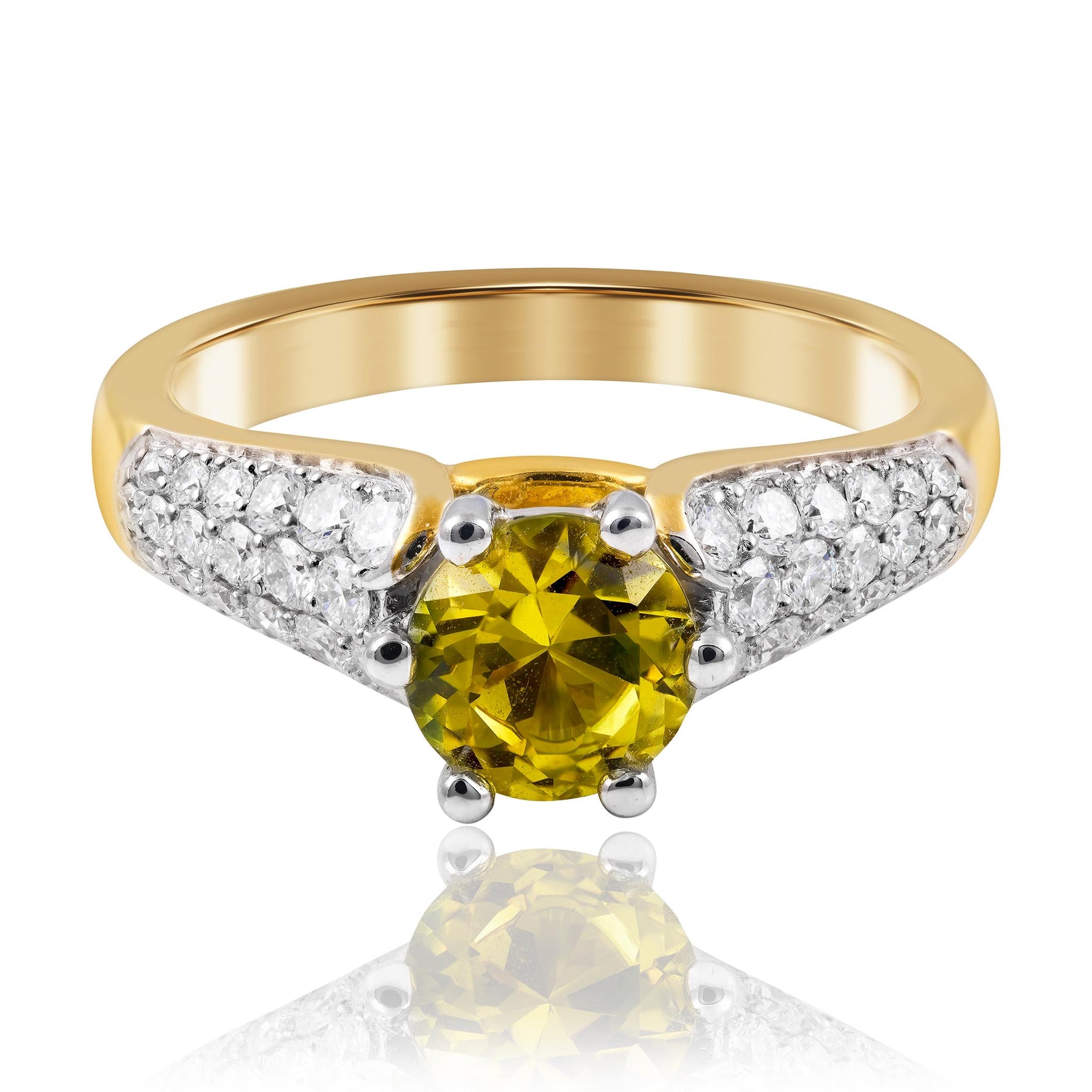Yellow Sapphire Ring
