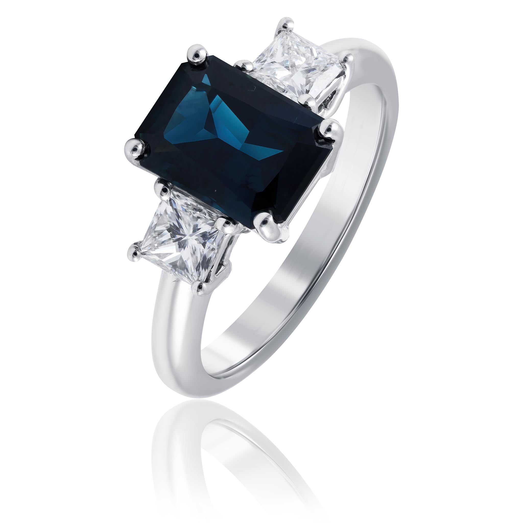 Australian Sapphire Engagement Ring