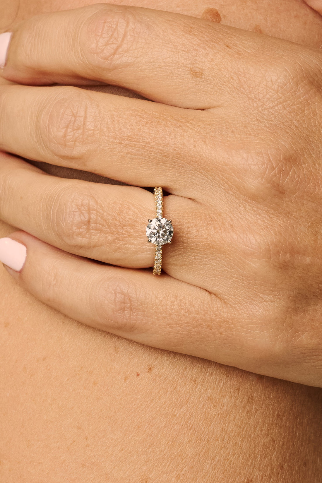 Four Claw 1ct Diamond Engagement Ring