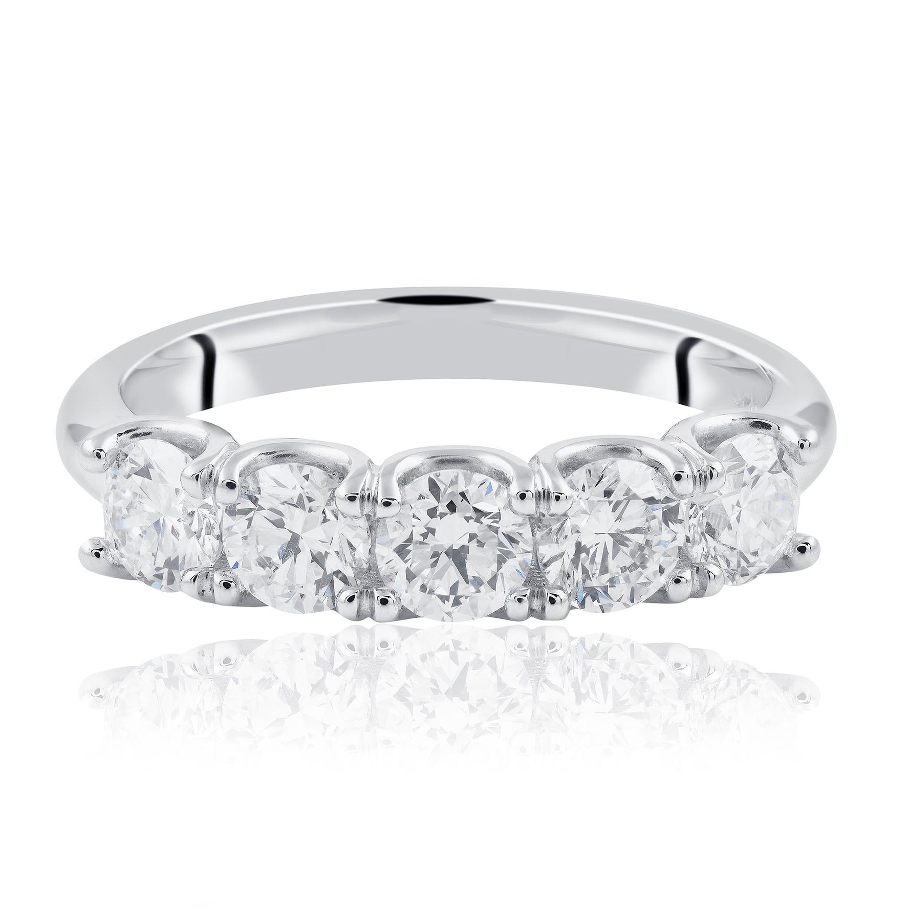 Diamond Five Stone Ring