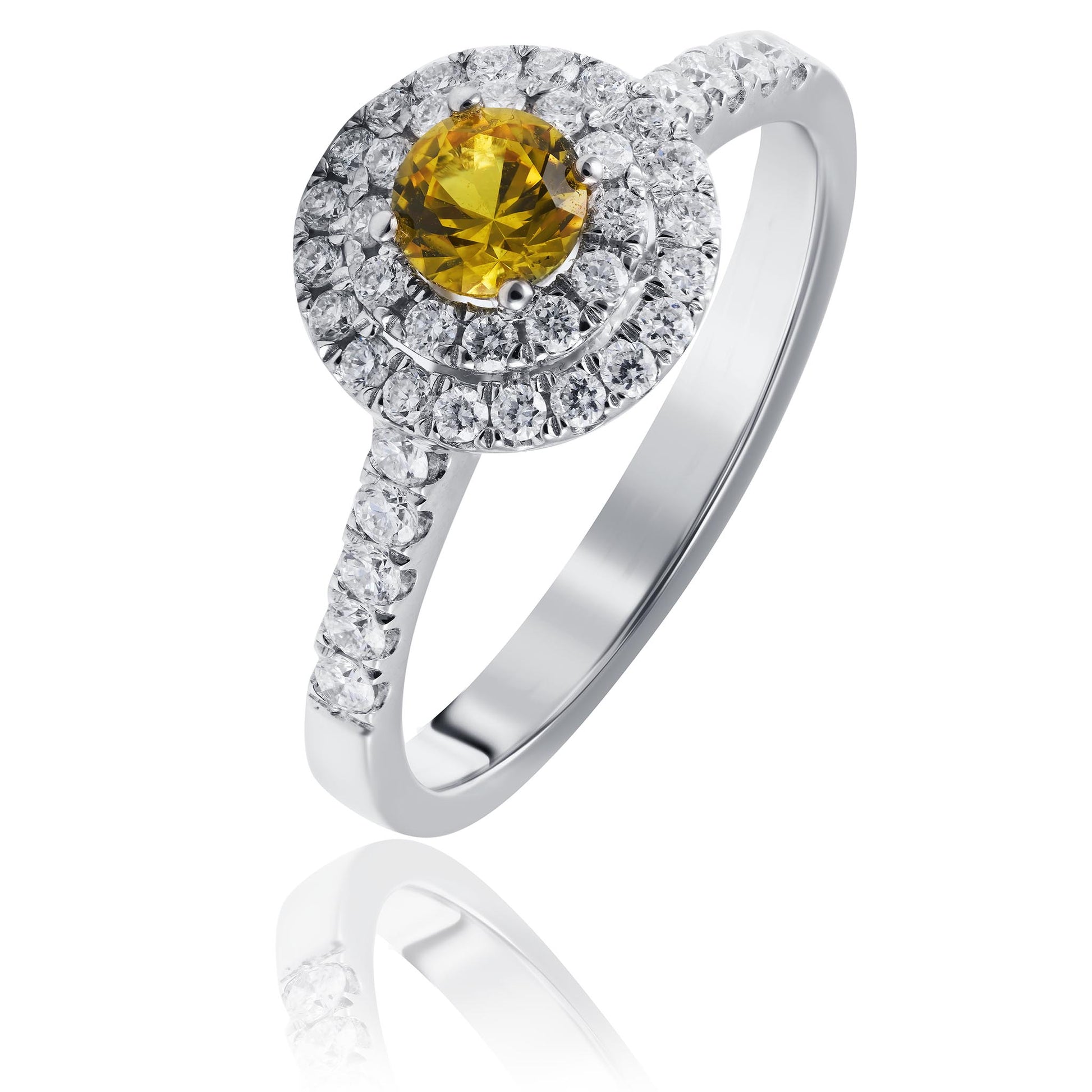 yellow sapphire ring Brisbane
