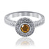 Cognac Diamond Ring Brisbane