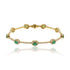 Emerald and Diamond bracelet