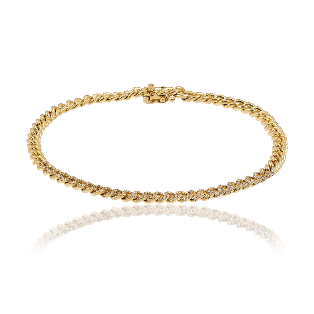 diamond set bracelet