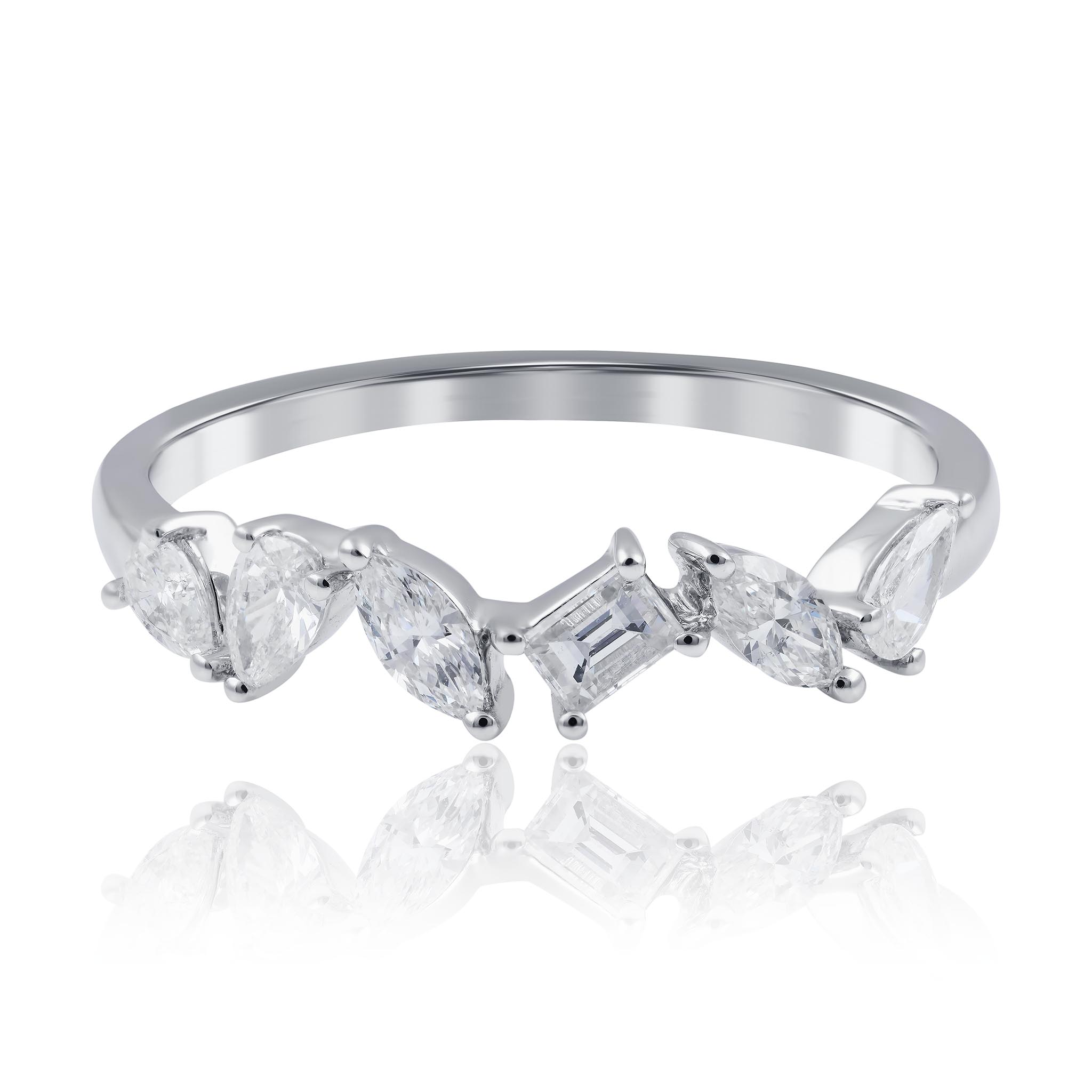 Mix diamond cut band