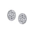 Oval Shaped Diamond Studs