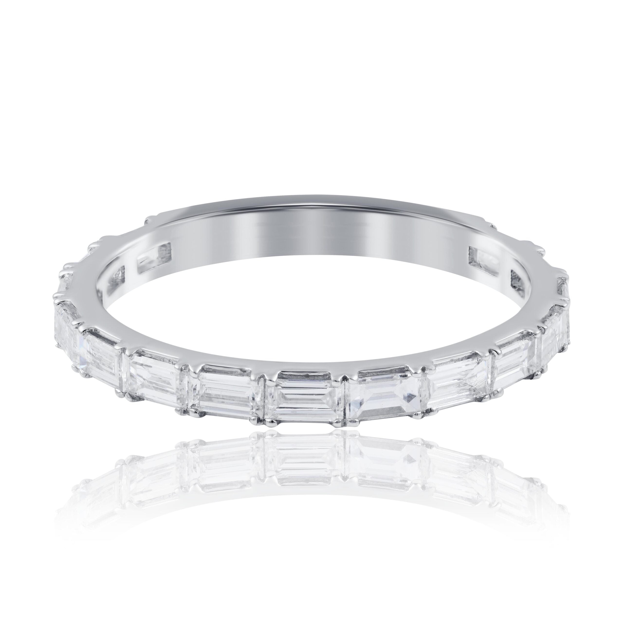 Baguette Diamond Wedding Band