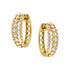 Diamond Hoop Earrings