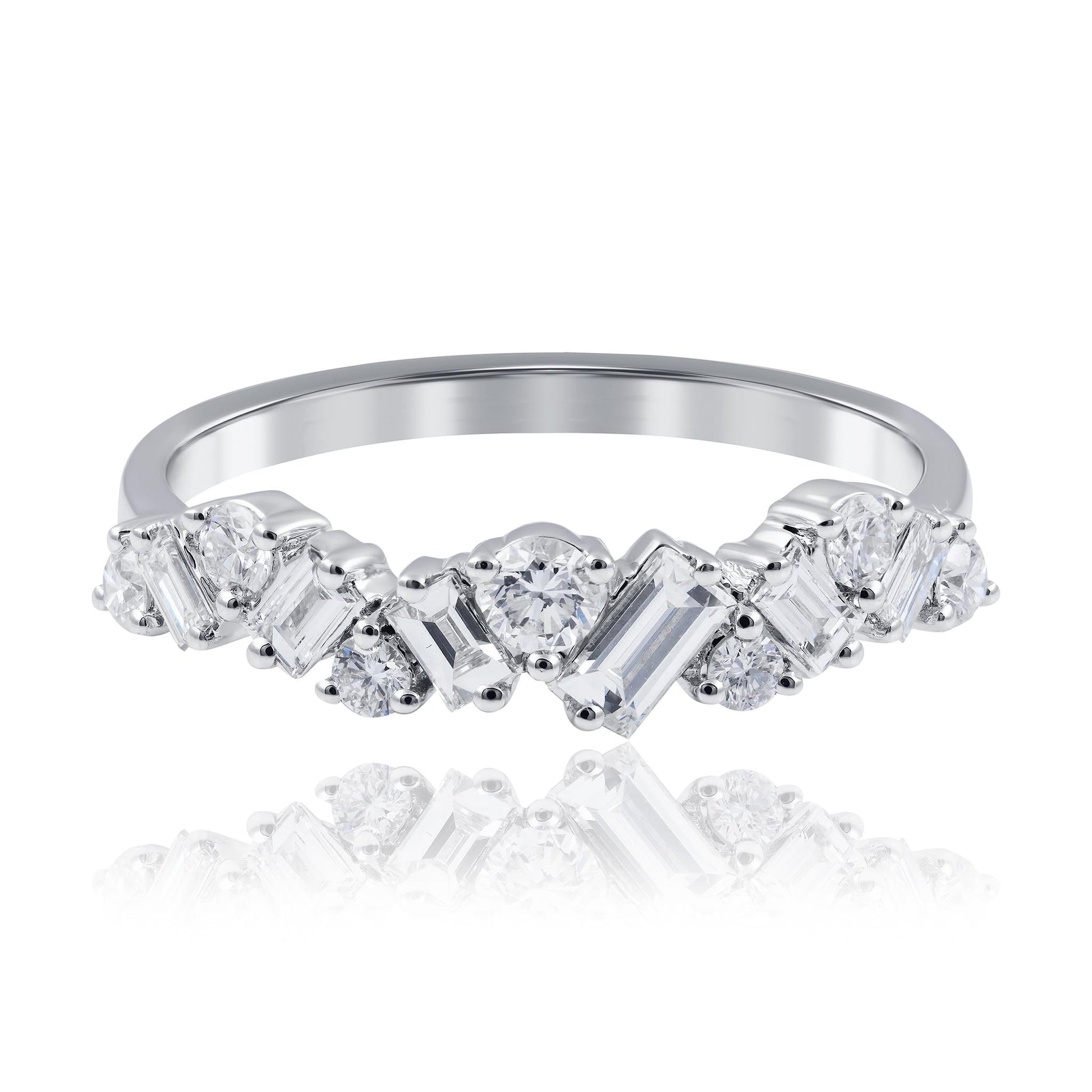 White Gold Diamond Wedding Ring