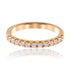 Rose Gold Diamond Wedding Ring