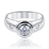Bezel Set Diamond Ring