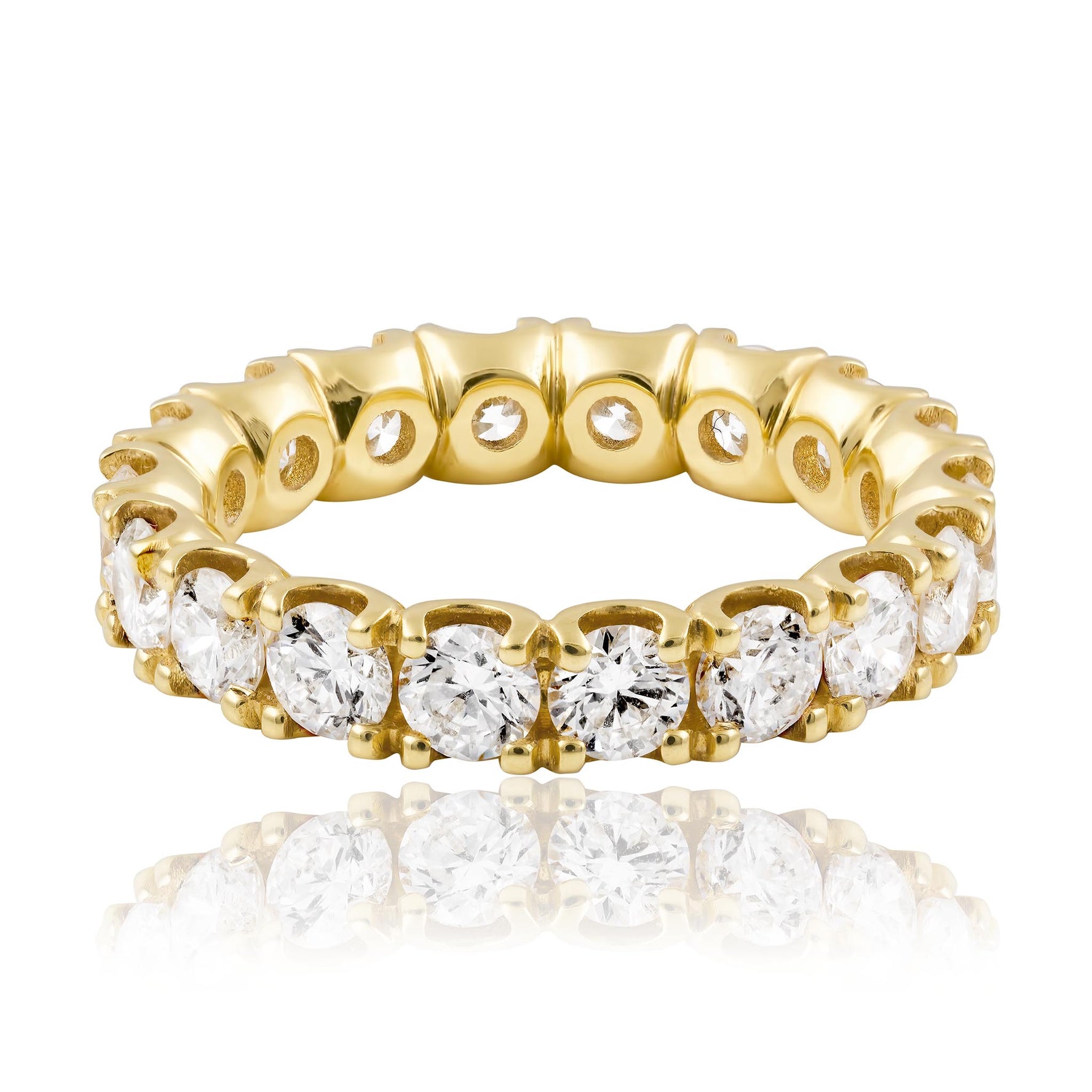 Full Hoop Diamond Ring