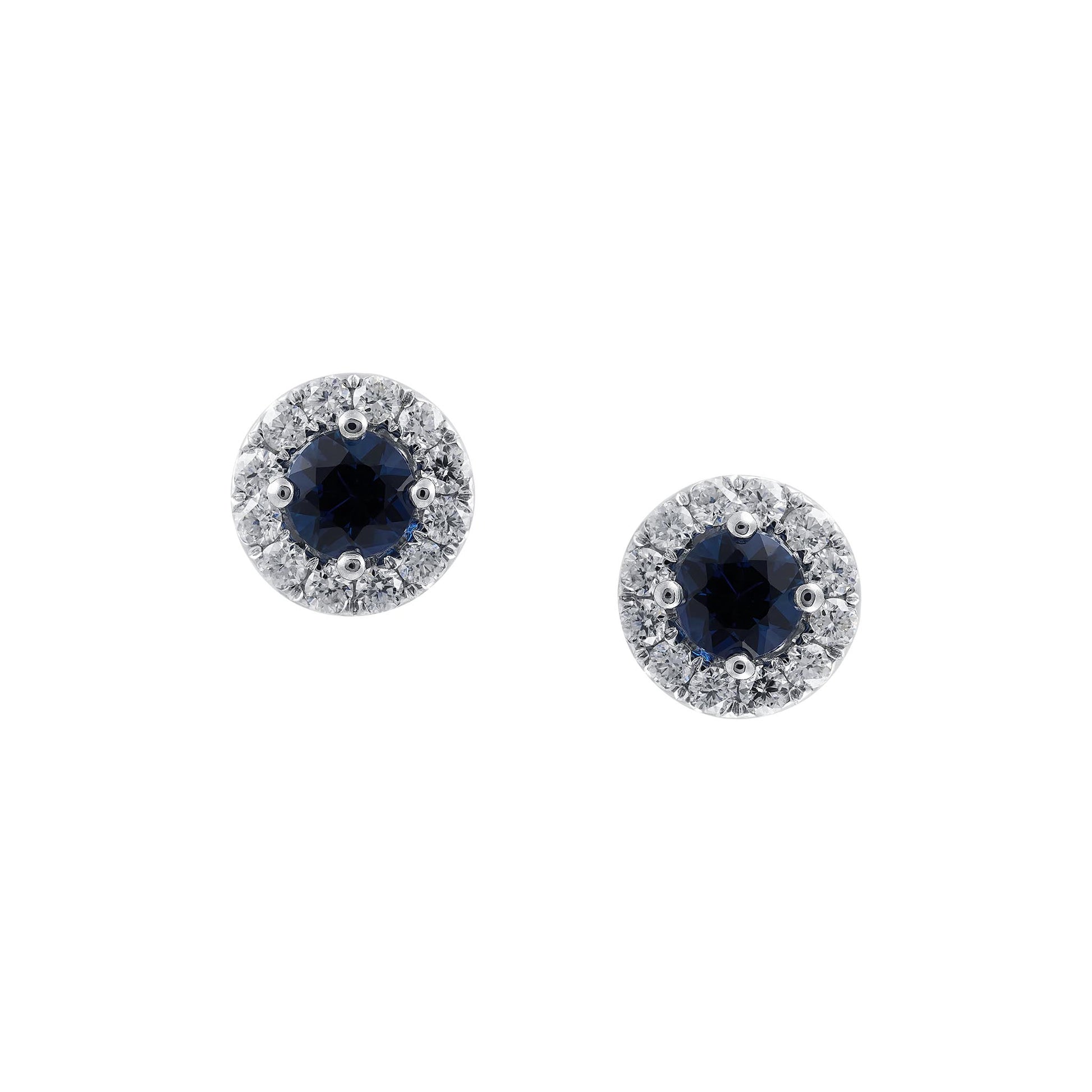 Ceylon Sapphire Stud earrings