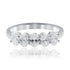 Five Oval Cut Diamond Ring