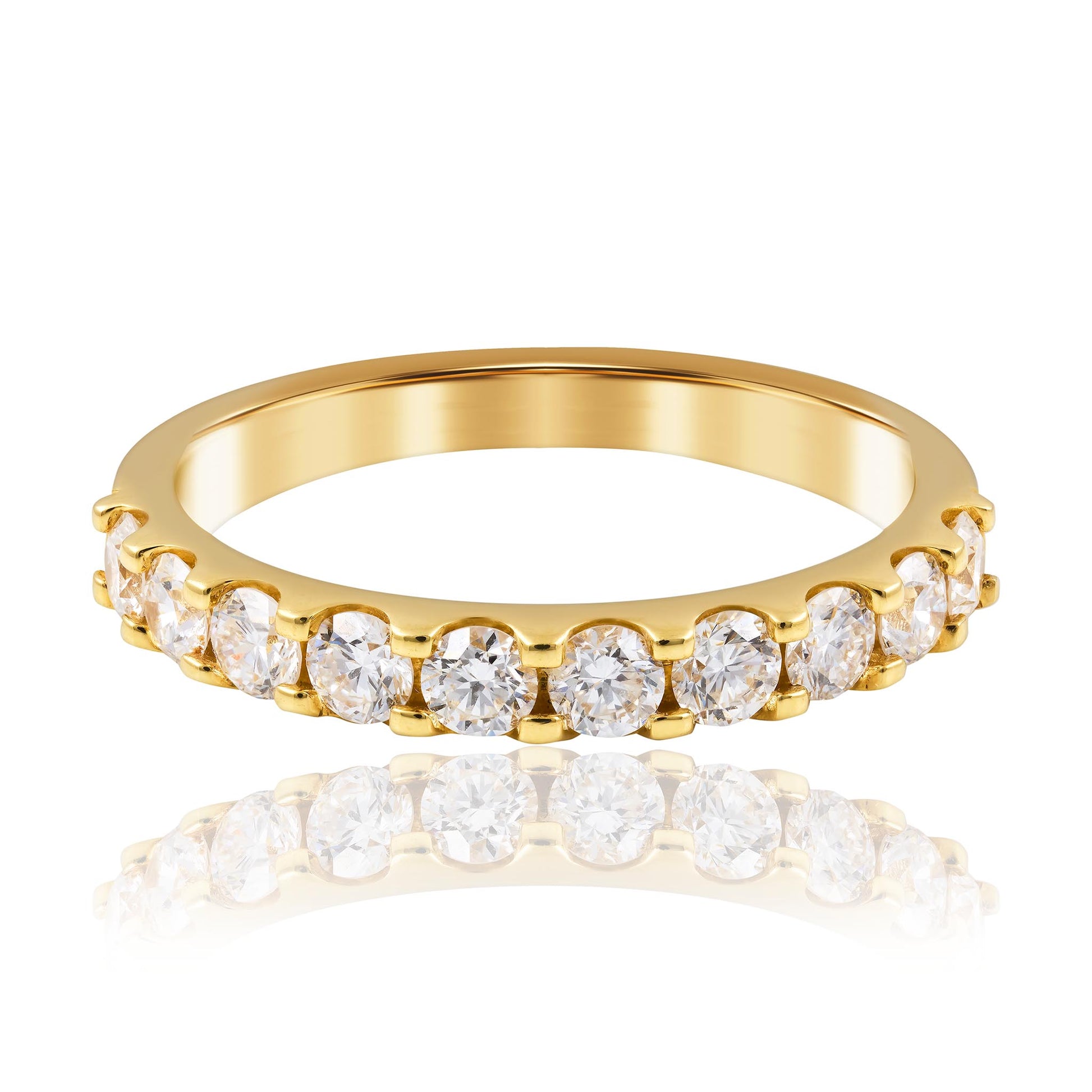 Yellow Gold Diamond Wedding Ring