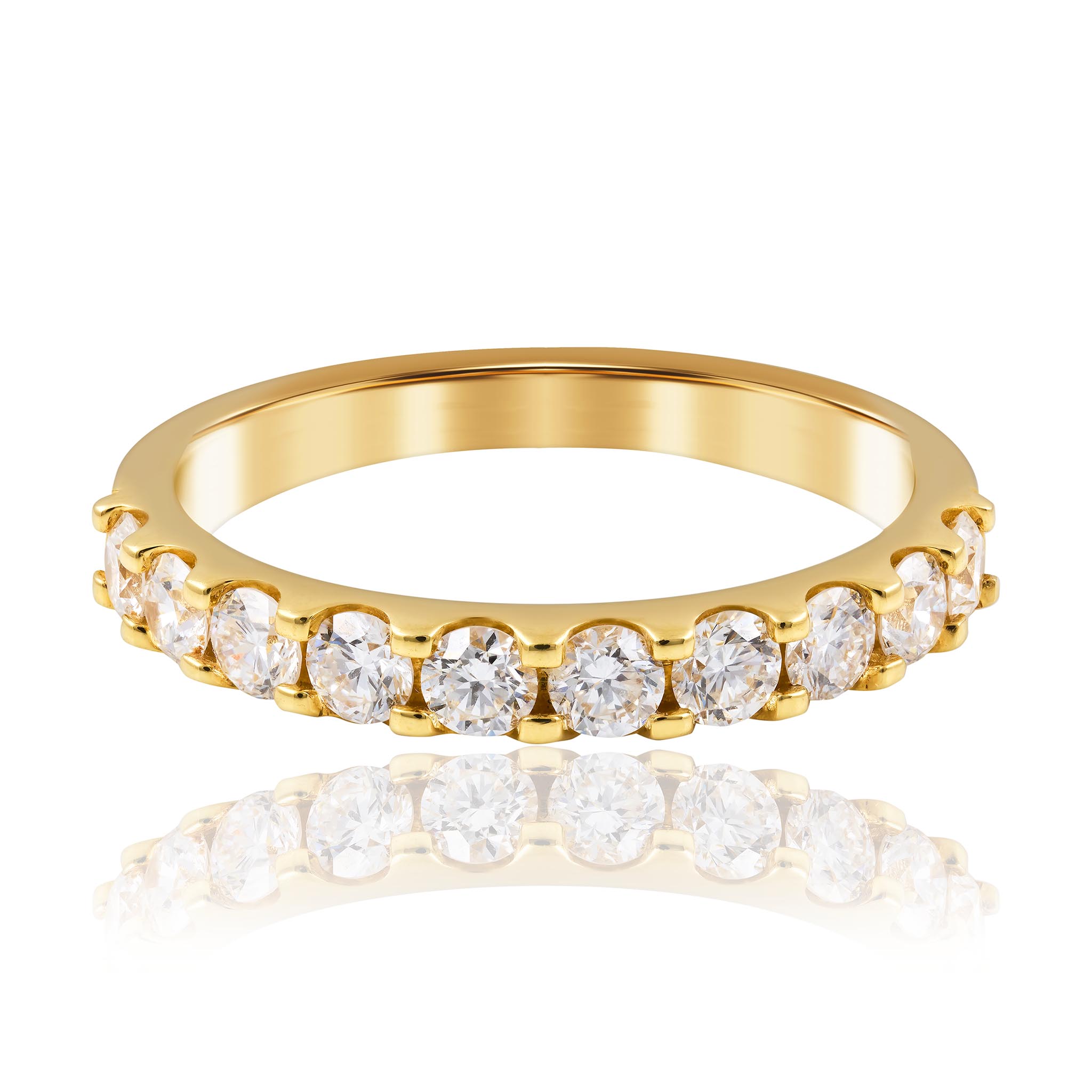 Yellow Gold Diamond Wedding Ring