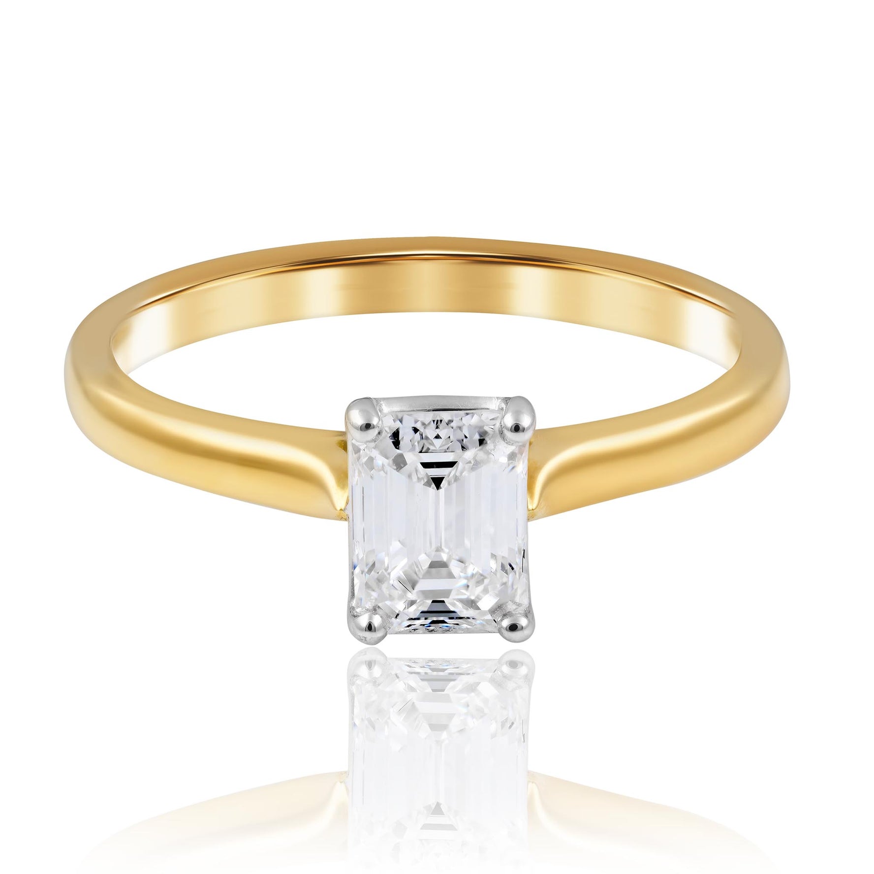 0.80ct Emerald Cut Diamond