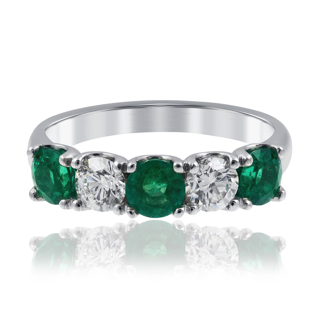 Emerald and Diamond ring