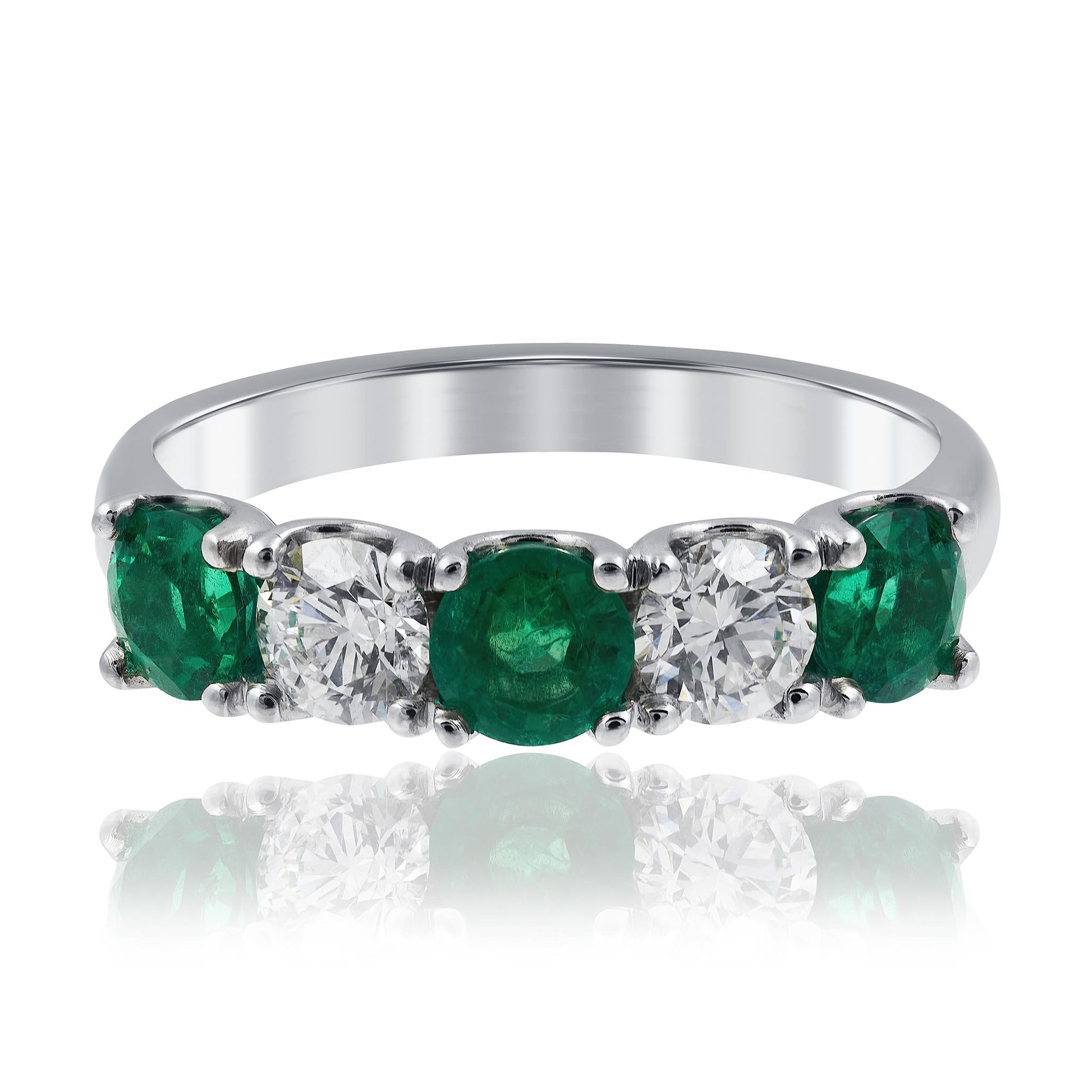 Emerald and Diamond ring