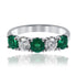 Emerald and Diamond ring
