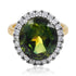 Green Sapphire Ring