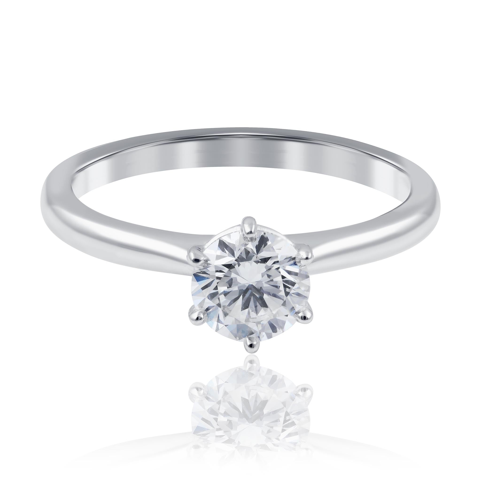 0.75ct Round Brilliant Cut Diamond Ring