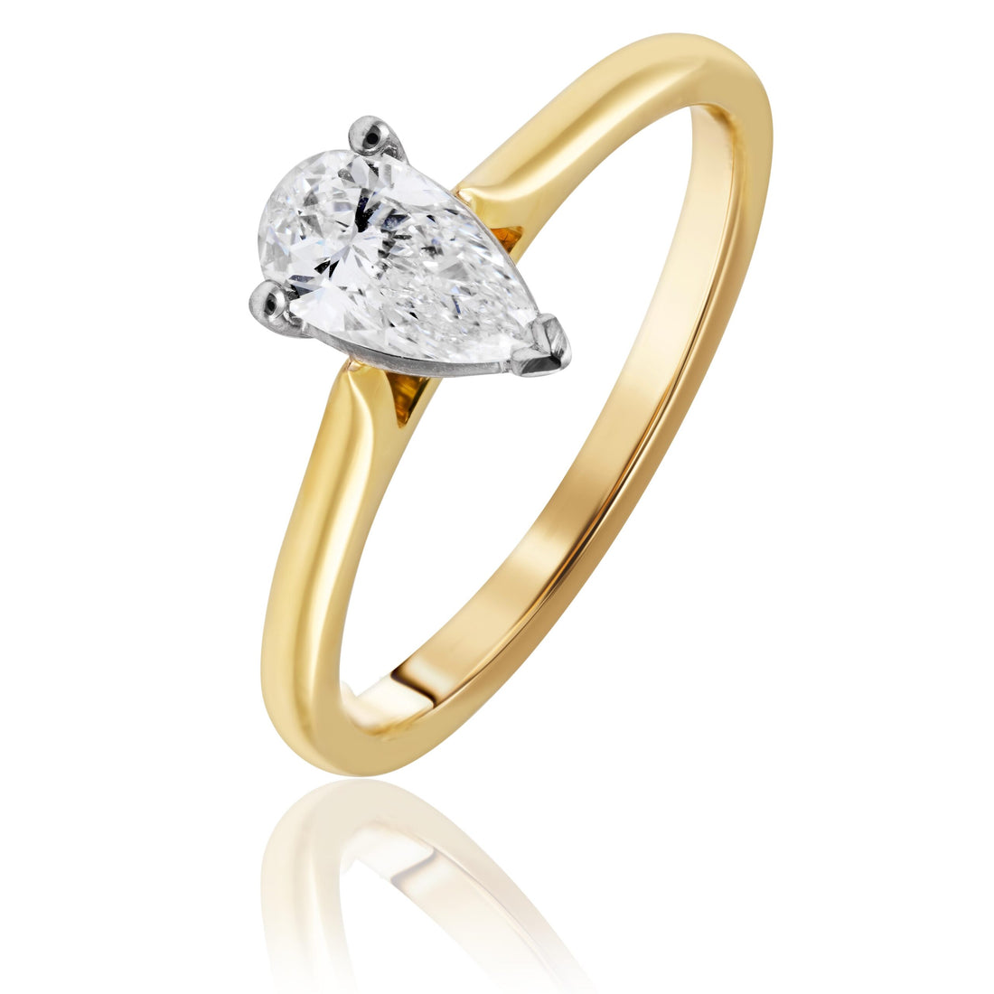 Pear Cut Engagement Ring