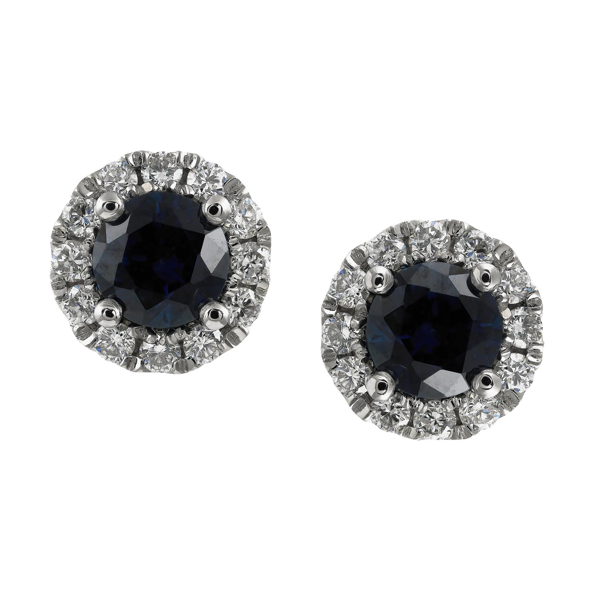 Sapphire Stud Earrings
