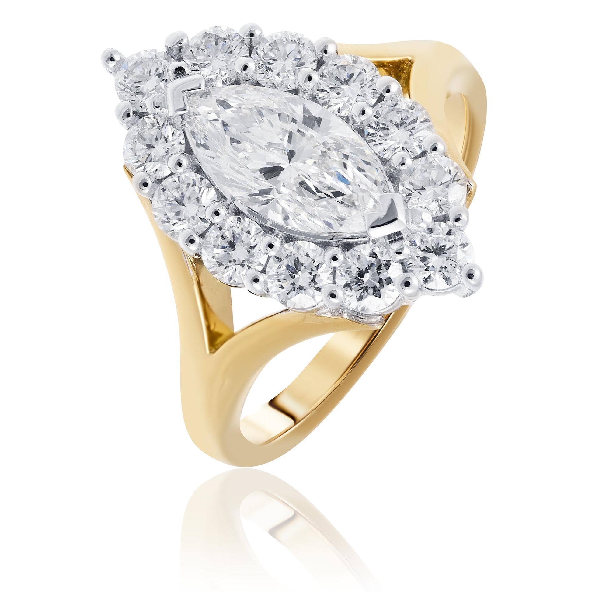 Marquise Diamond Ring