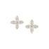 Marquise diamond stud earrings