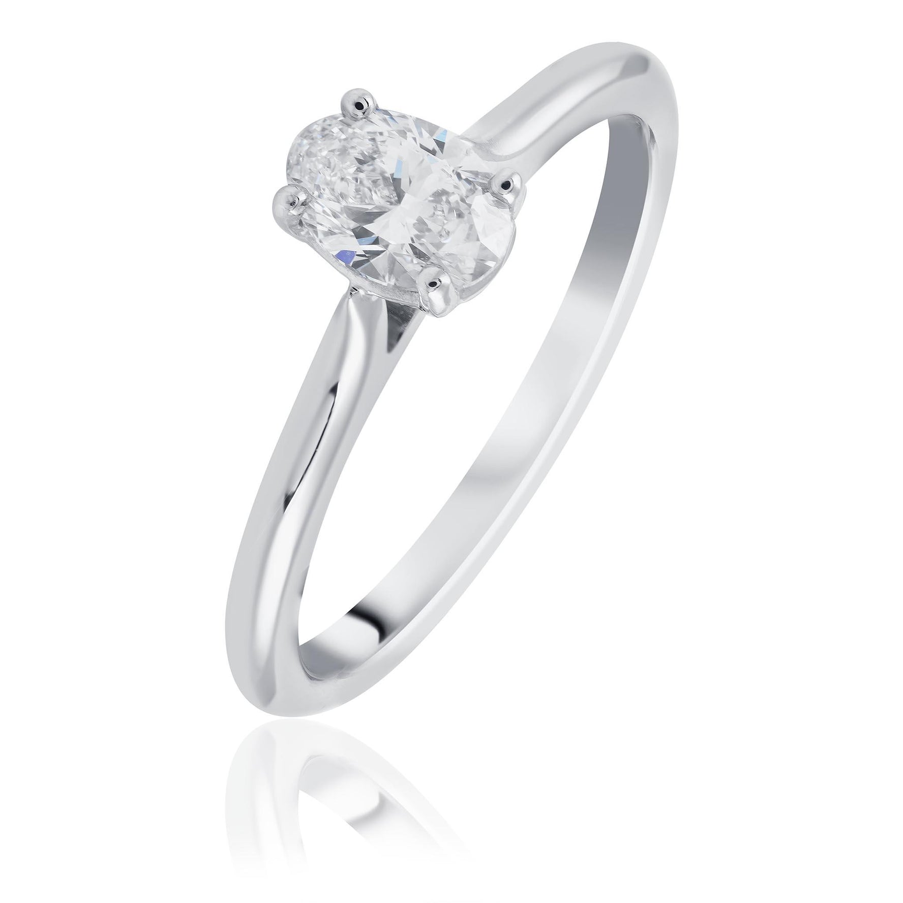 Oval Cut Engagement Ring