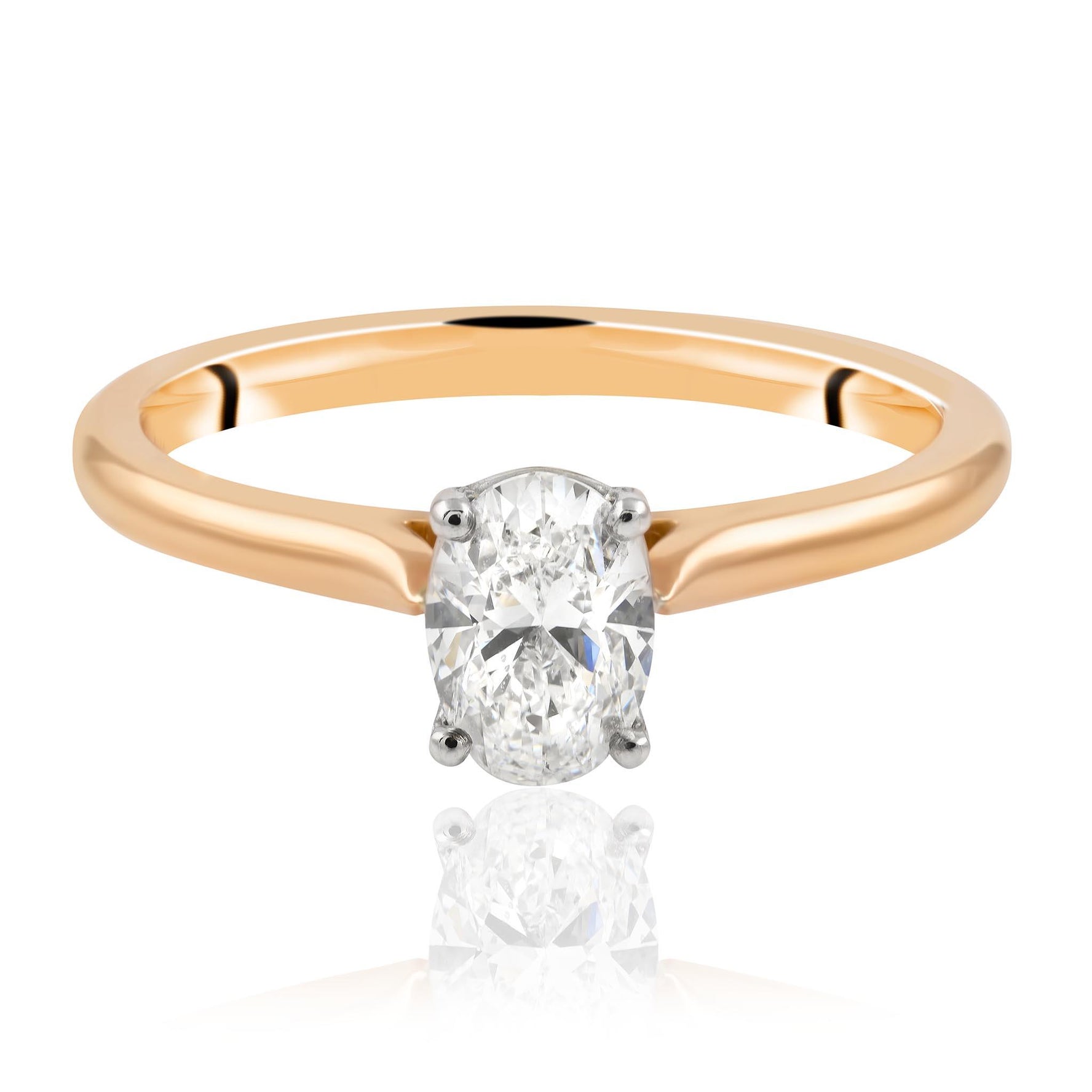 Oval Cut Diamond Ring