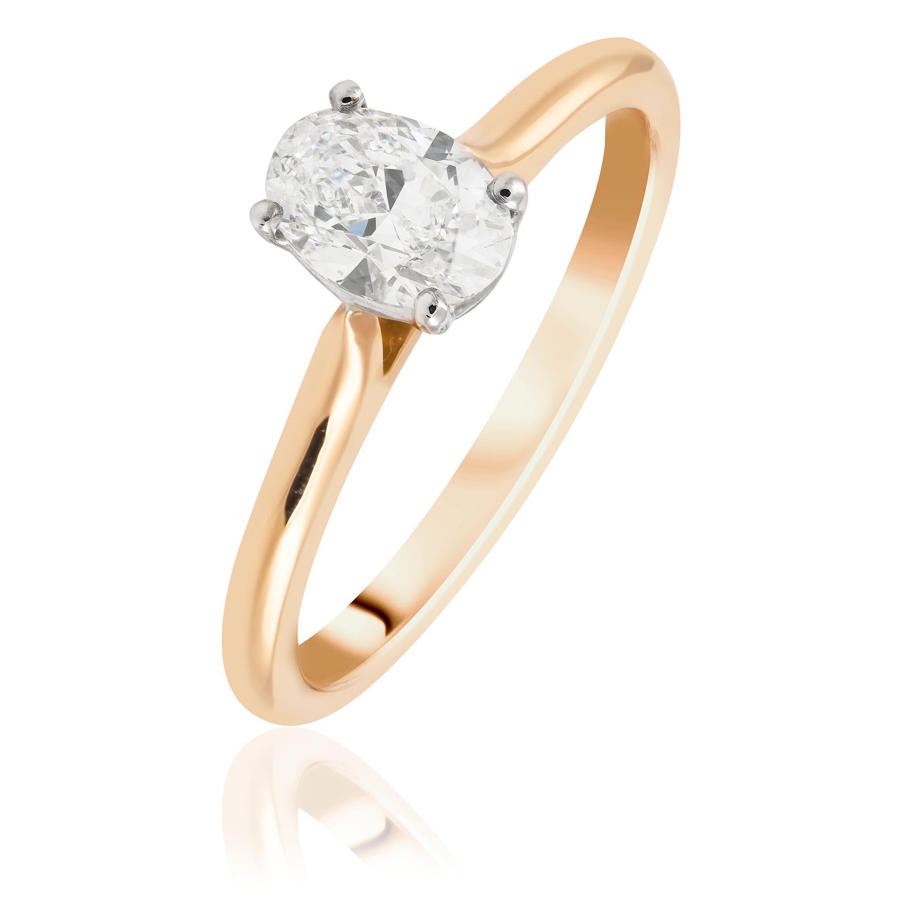 Oval Cut Diamond Ring