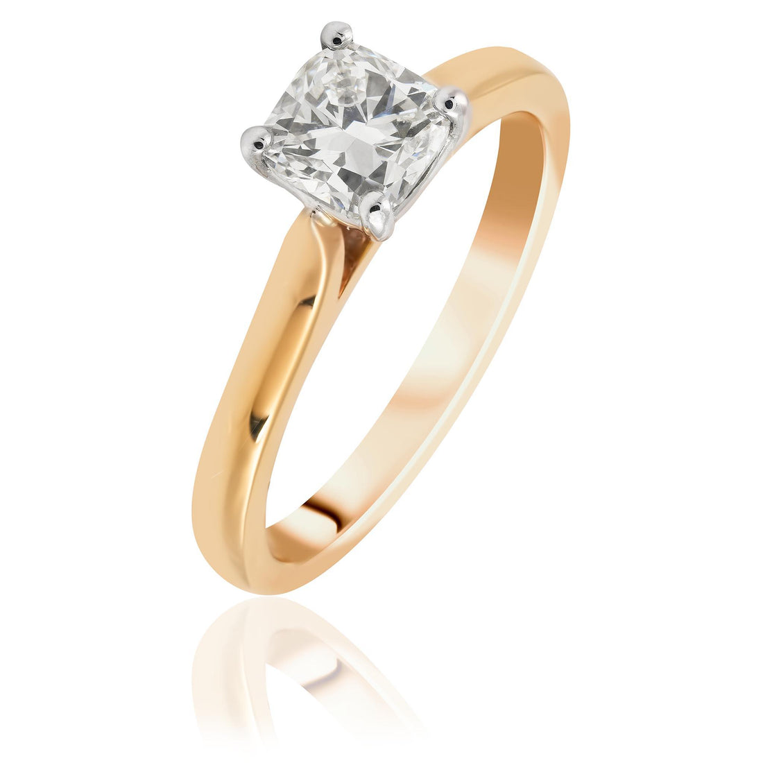 Cushion Cut Diamond Ring